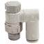 Used Lot of 4 SMC AS2301F-01-06SA Pneumatic Elbow Fitting, ø6mm Tube, 1/8in NPT, 1MPa