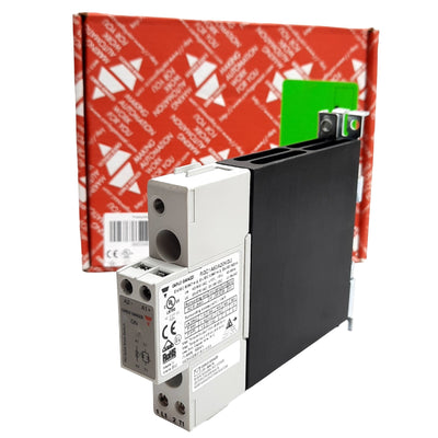 New Carlo Gavazzi RGC1A60A20KGU Solid State Contactor, Control 20-275VAC / 24-190VDC