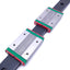 Used HIWIN MGW12HC (2x) Linear Guideway Blocks w/ 1155x24mm Rail, 8.24kN Max