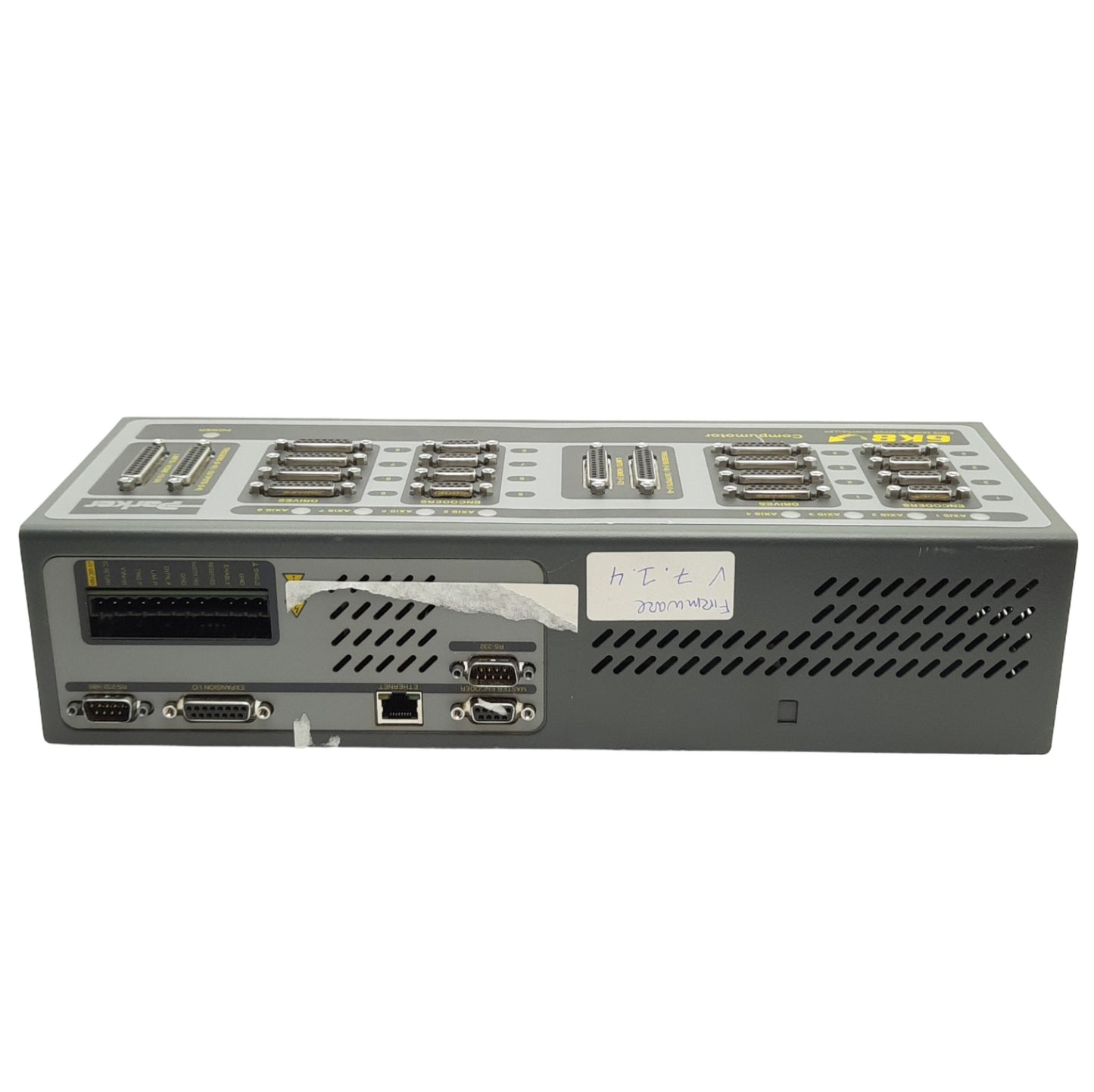 Used Parker 6K8 Compumotor Servo/Stepper Drive Controller, 8-Axis,24VDC 2A, Fw: 7.1.4