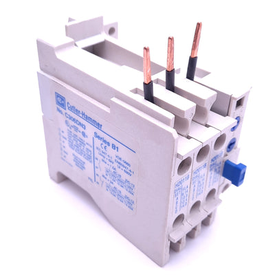 Used Cutler Hammer C306DN3 NEMA Thermal Overload Relay, 3-Pole, 600VAC 32A Max