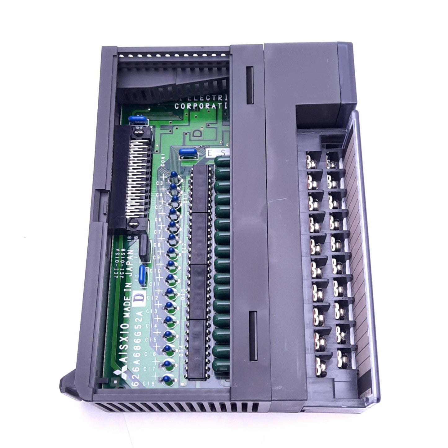 Used Mitsubishi A1SX10 Input Unit for MELSEC-A, 16 Digital Inputs, 100-120VAC, 6mA