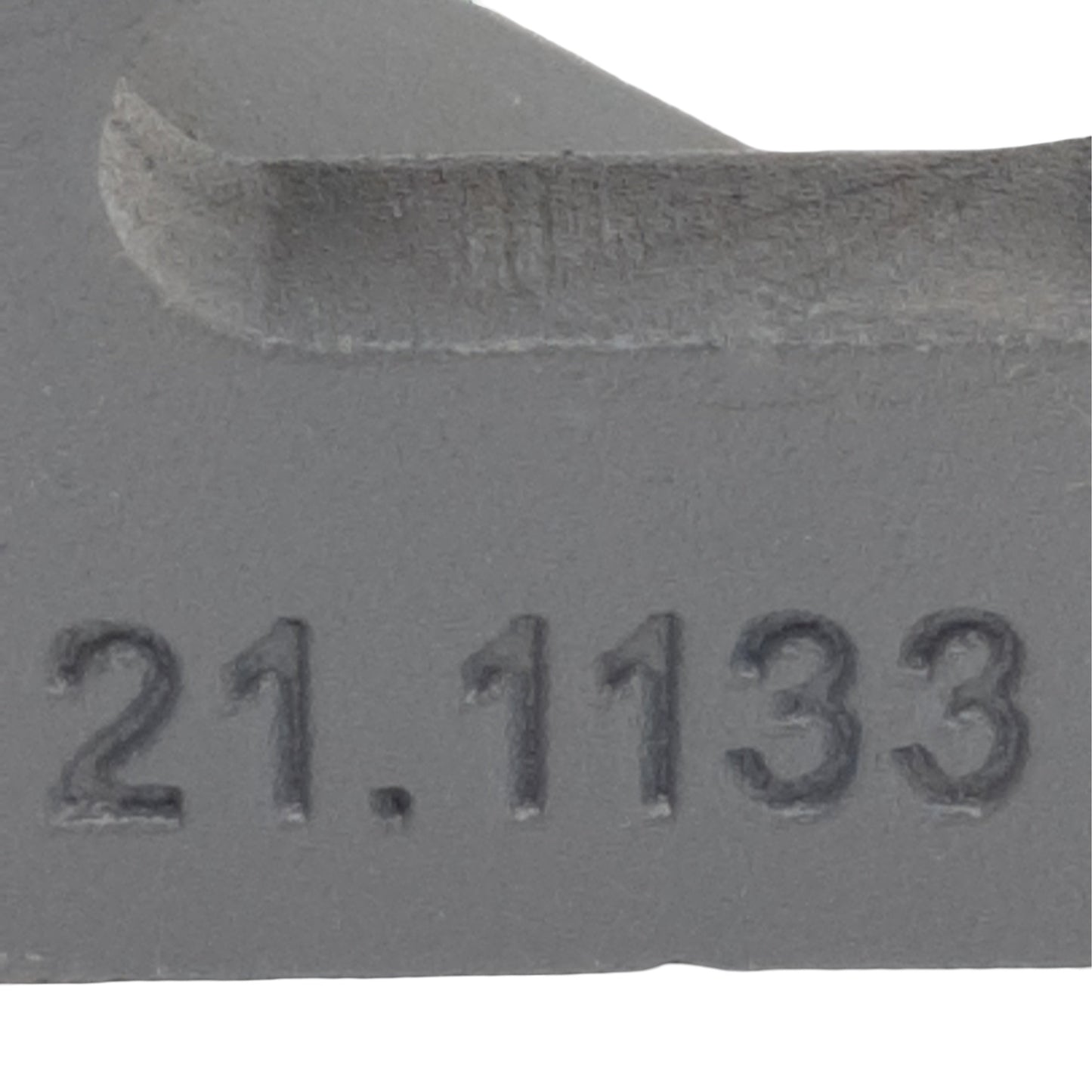 Used Lot of 7 MiniTec 21.1133/0 Aluminum Gusset, 45°, GD, Powder Coated Grey, M8