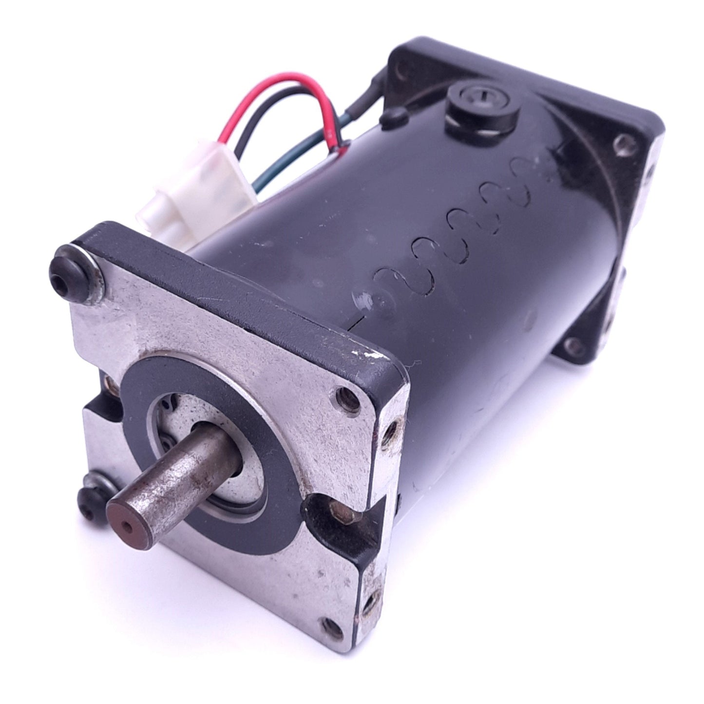 Used Leeson CM31D35NZ8A Brushed DC Motor, 90VDC 1.3A, 3500rpm, 1/10hp, ø1/2in Shaft
