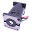 Used Leeson CM31D35NZ8A Brushed DC Motor, 90VDC 1.3A, 3500rpm, 1/10hp, ø1/2in Shaft