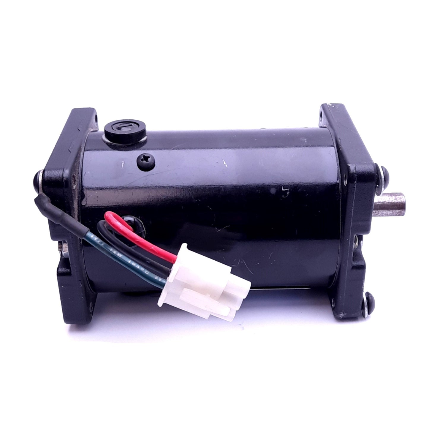 Used Leeson CM31D35NZ8A Brushed DC Motor, 90VDC 1.3A, 3500rpm, 1/10hp, ø1/2in Shaft