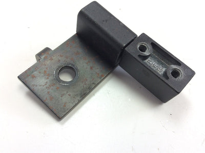 Used Lot of 9 Narrow Profile Aluminum Extrusion Hinges Reversible Black Zinc 300lbs