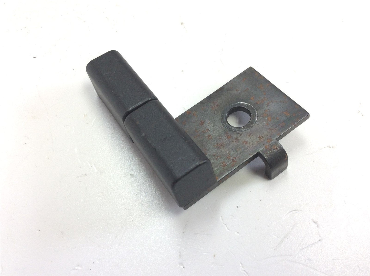 Used Lot of 9 Narrow Profile Aluminum Extrusion Hinges Reversible Black Zinc 300lbs