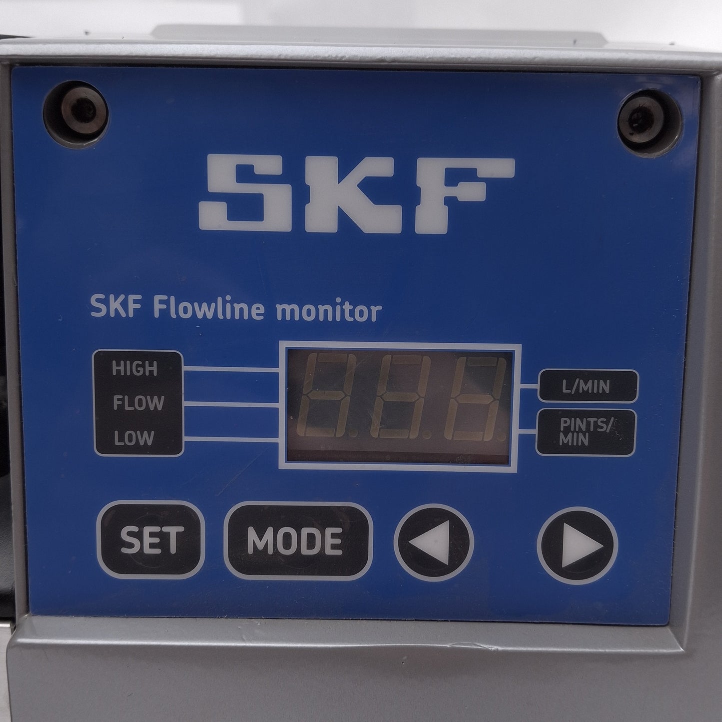 Used SKF FL15-10-U Flowline Monitor, 10-Station, 0.1-15L/min, NPT1/2, 20-36VDC/24VAC