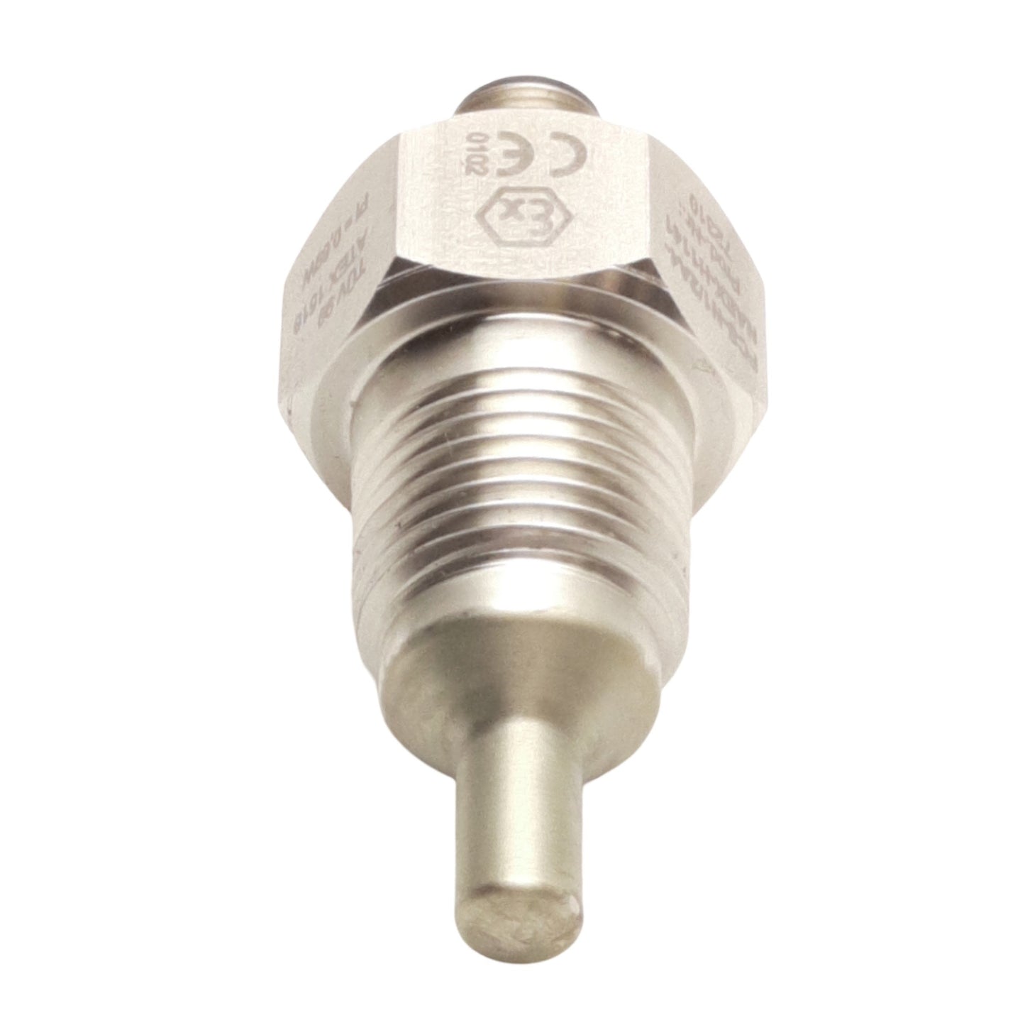 Used Turck FCS-N1/2A4-NAEX-H1141 Flow Monitoring Sensor 1-200cm/s, 1/2in NPT, M12 4-P