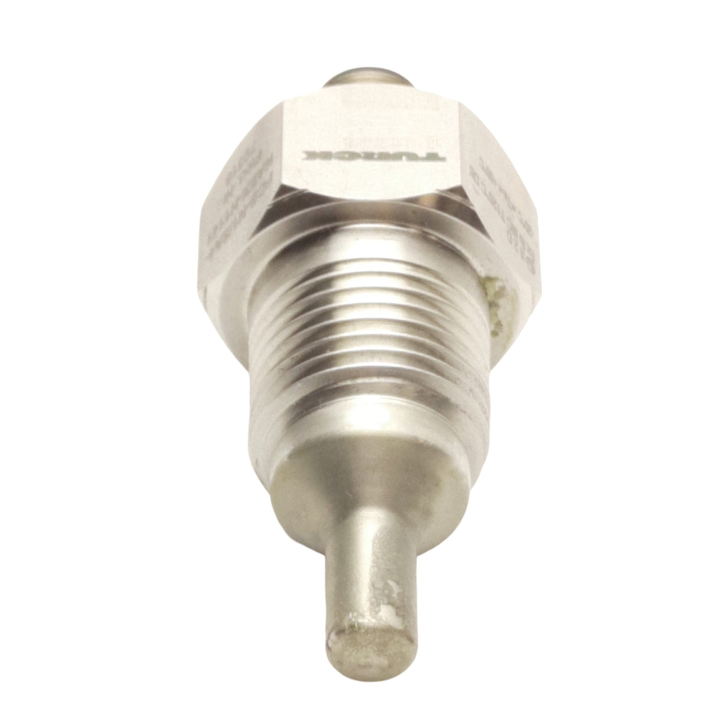 Used Turck FCS-N1/2A4-NAEX-H1141 Flow Monitoring Sensor 1-200cm/s, 1/2in NPT, M12 4-P