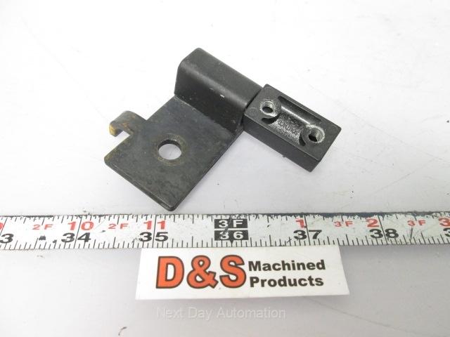 Used Lot of 10 Narrow Profile Aluminum Extrusion Hinges Reversible Black Zinc 300lbs