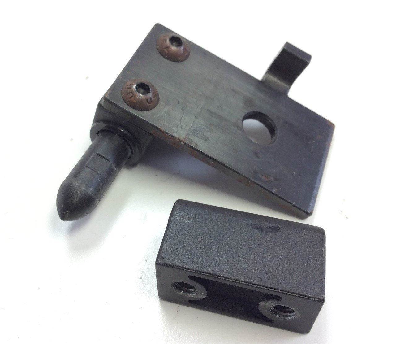 Used Lot of 10 Narrow Profile Aluminum Extrusion Hinges Reversible Black Zinc 300lbs