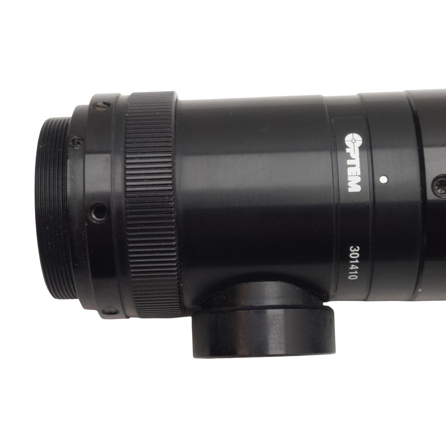 Used Optem 30-61-37 Motorized Optical Zoom 125 Micro Inspection Lens System w/Stepper
