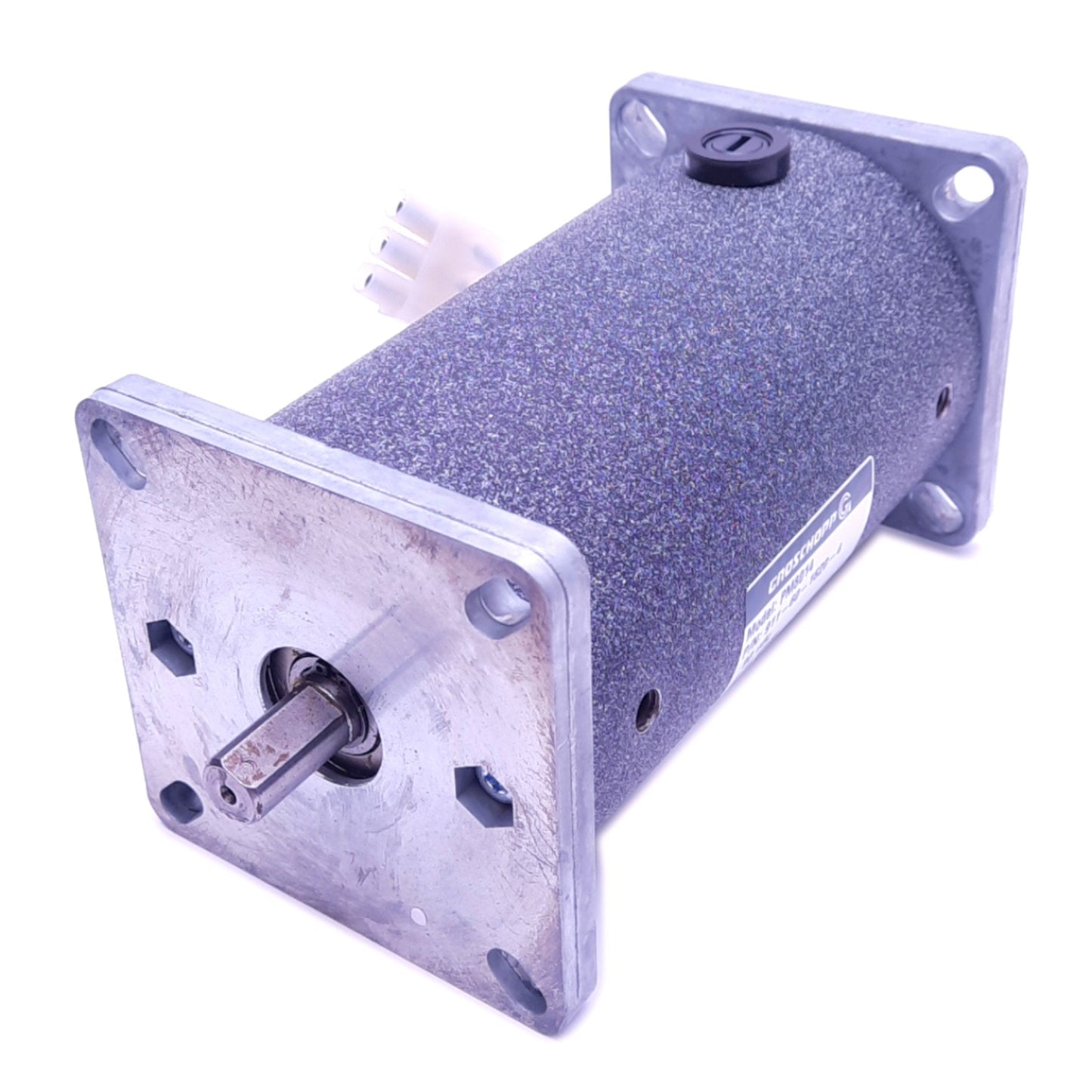 Used Groschopp PM8014 911-60-1620-4 Brushed DC Motor, 90VDC 2.54A, 185W, 5000rpm Max