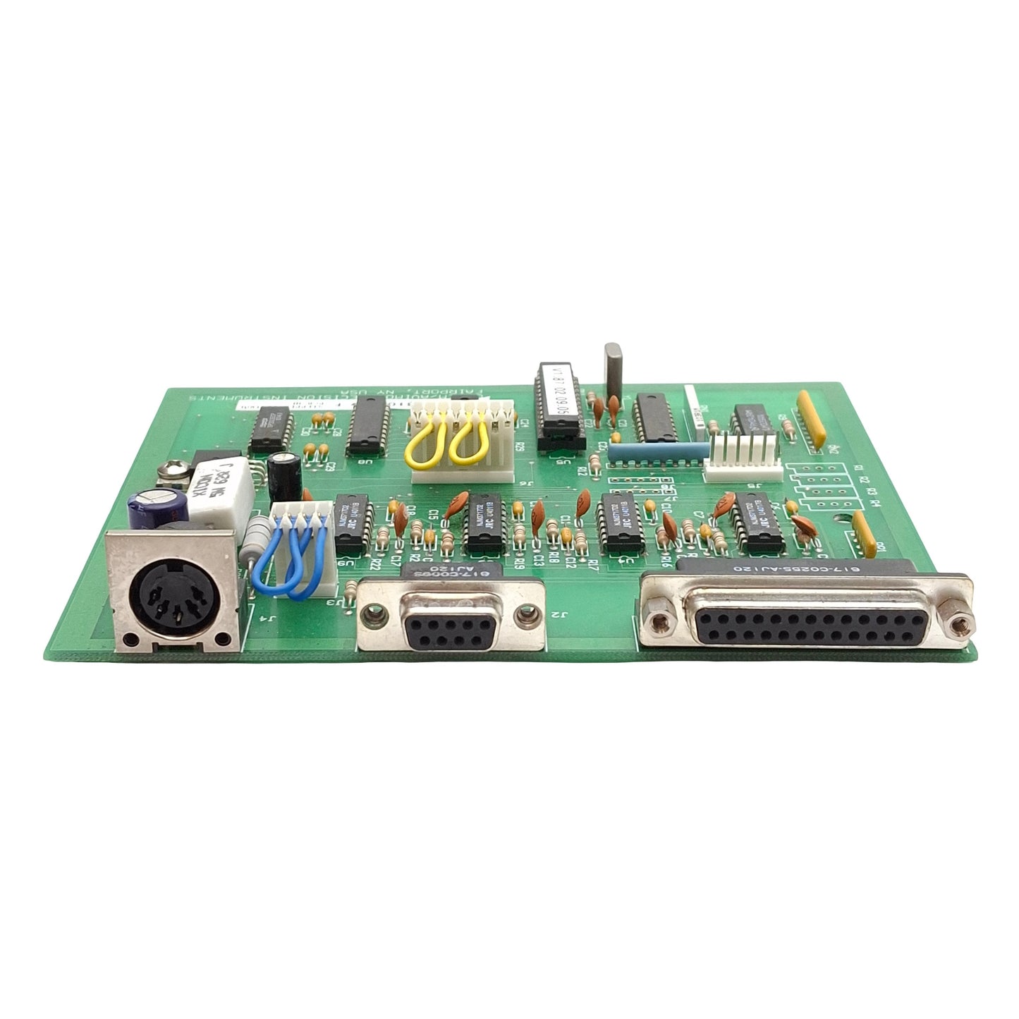 Used Optem/Avimo 301775-310 Stepper Motor Control Board, DB25, DB9, DIN 8-Pin