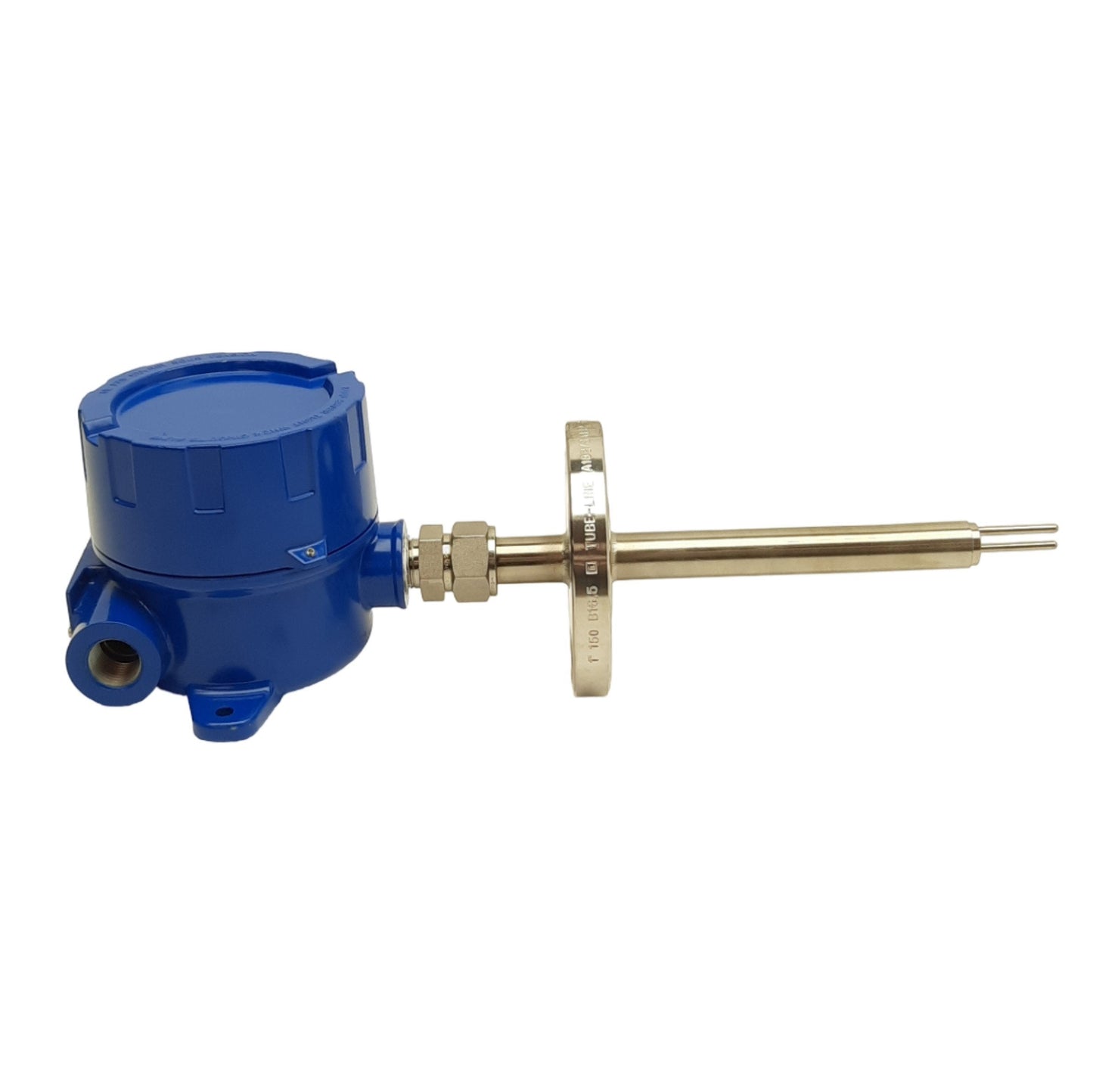 New Intek Rheotherm BF/21(1",RF,150#) Flow Sensor, 1/2in NPT, 0-140°F, Tube Studs