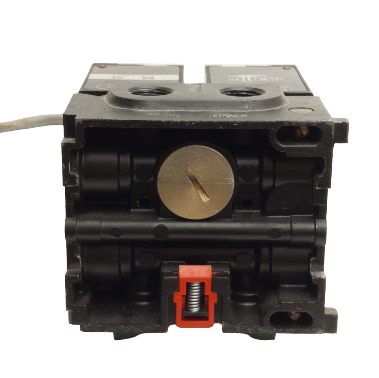 Used Telemecanique PVD-E2412 Power Valve G1/2 & 3/8, Spring Return, 120VAC Coil