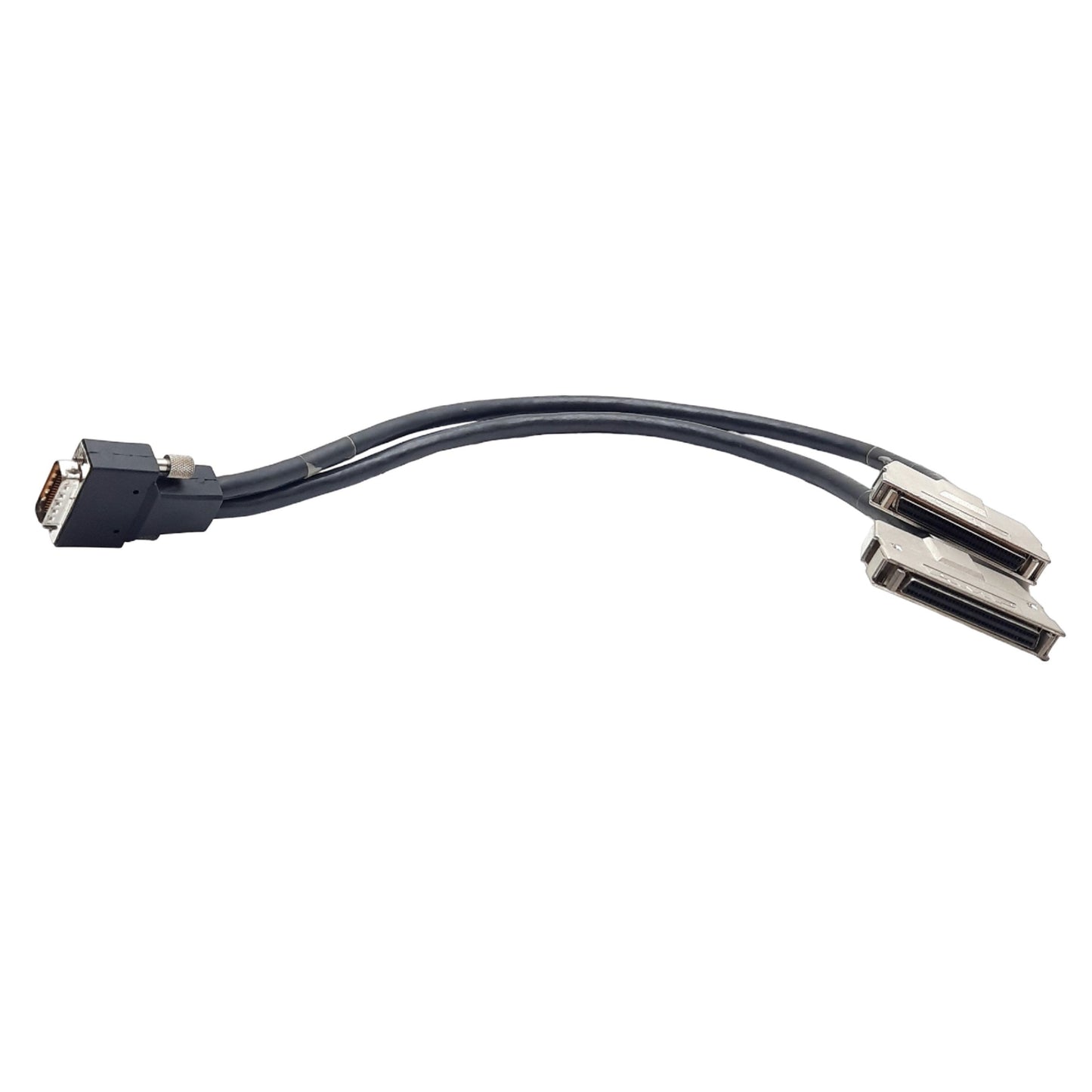 Used Cognex 300-0214 Split Camera Cable, Rev-A, AMP Connectors, Length: 14 Inches