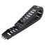 Used Hanshin HSP0180-4BN Energy Chain 40x15mm Inner, 37mm Bending Radius, 22.5in Long
