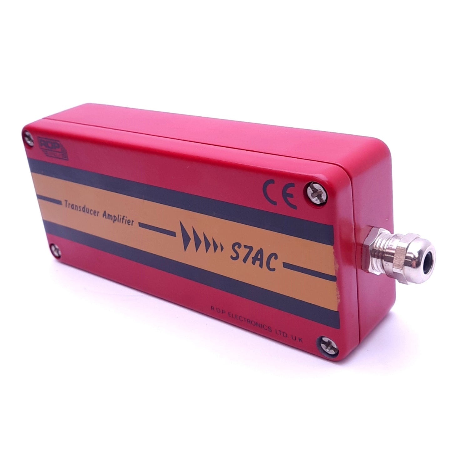 Used RDP Electronics 9F S7AC Transducer Amplifier, 12-36VDC In, 4-20mA Out, 3VA Max