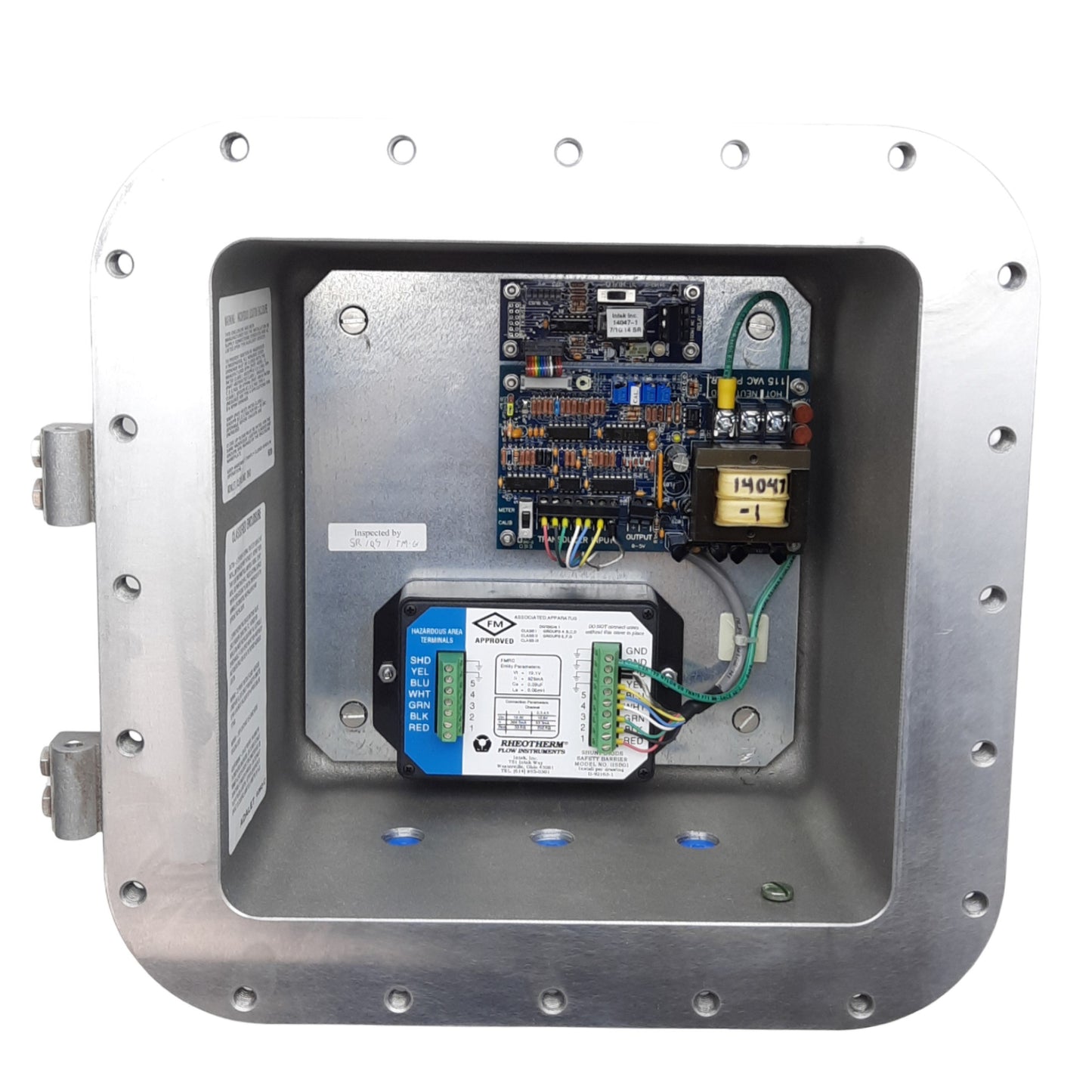 New Intek Rheotherm 100FS-X-BF/21(1", RF, 150#)-S1-120V-ISB Flow Sensor Transducer