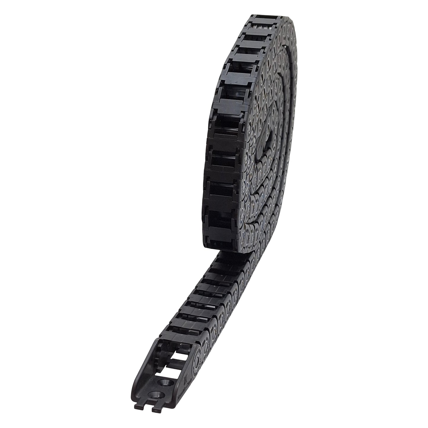 Used Hanshin HSP0180-1BN Energy Chain 15x14mm Inner, 18mm Bending Radius, 5ft Long