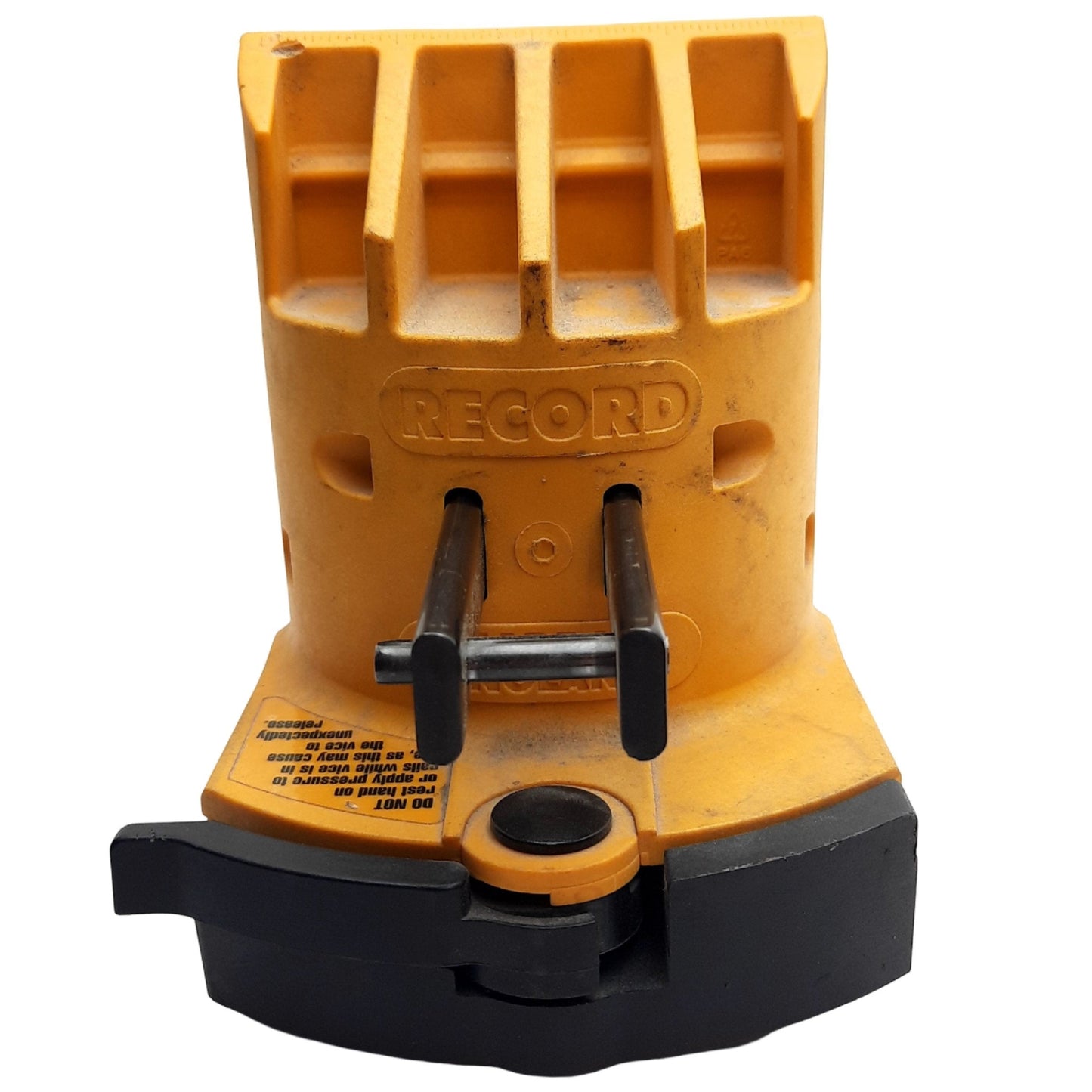 Used Record RQVNA Portable Quick Vice, With Standard Quick Release Base, 4.25in Jaws
