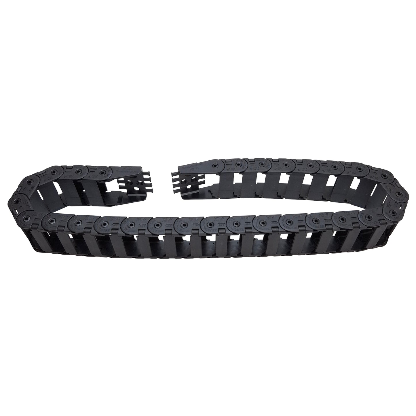 Used Hanshin HSP0320-3BN Energy Chain 50x19mm Inner, 37mm Bending Radius, 1m Long