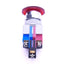 New IDEC AVW411-R Illuminated Emergency-Stop Switch, ø22mm, 1NO 1NC, 5-30VDC Lamp