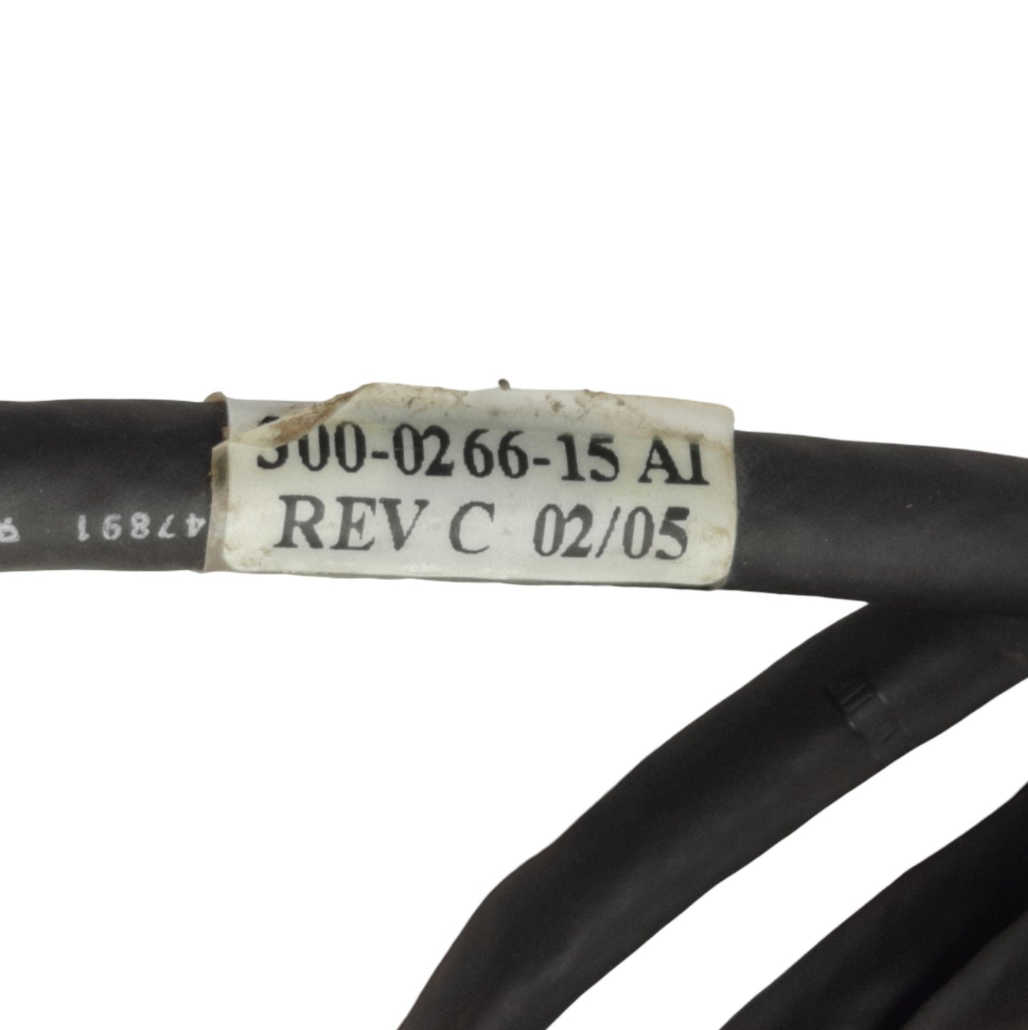 Used Cognex 300-0266-15 1A Camera Cable For MVS Cameras, Hirose, 3-Pin Power