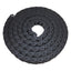 Used Hanshin HSP0320-2BN Energy Chain 24x19mm Inner, 50mm Radius, 12ft Long *No Ends*