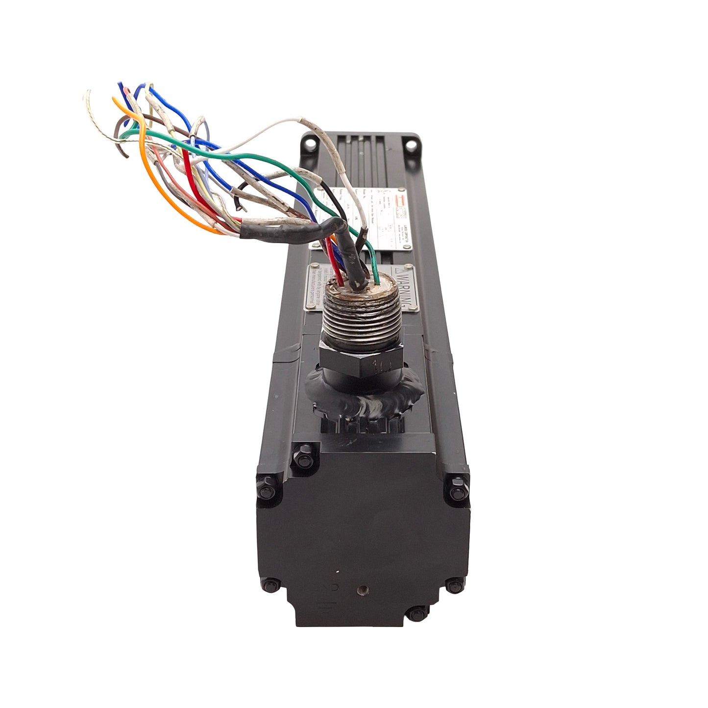 Used Elwood M433-JNNB-8508 Explosion Proof Servo Motor, 3Ø 230VAC, 0.91kW, NEMA 34