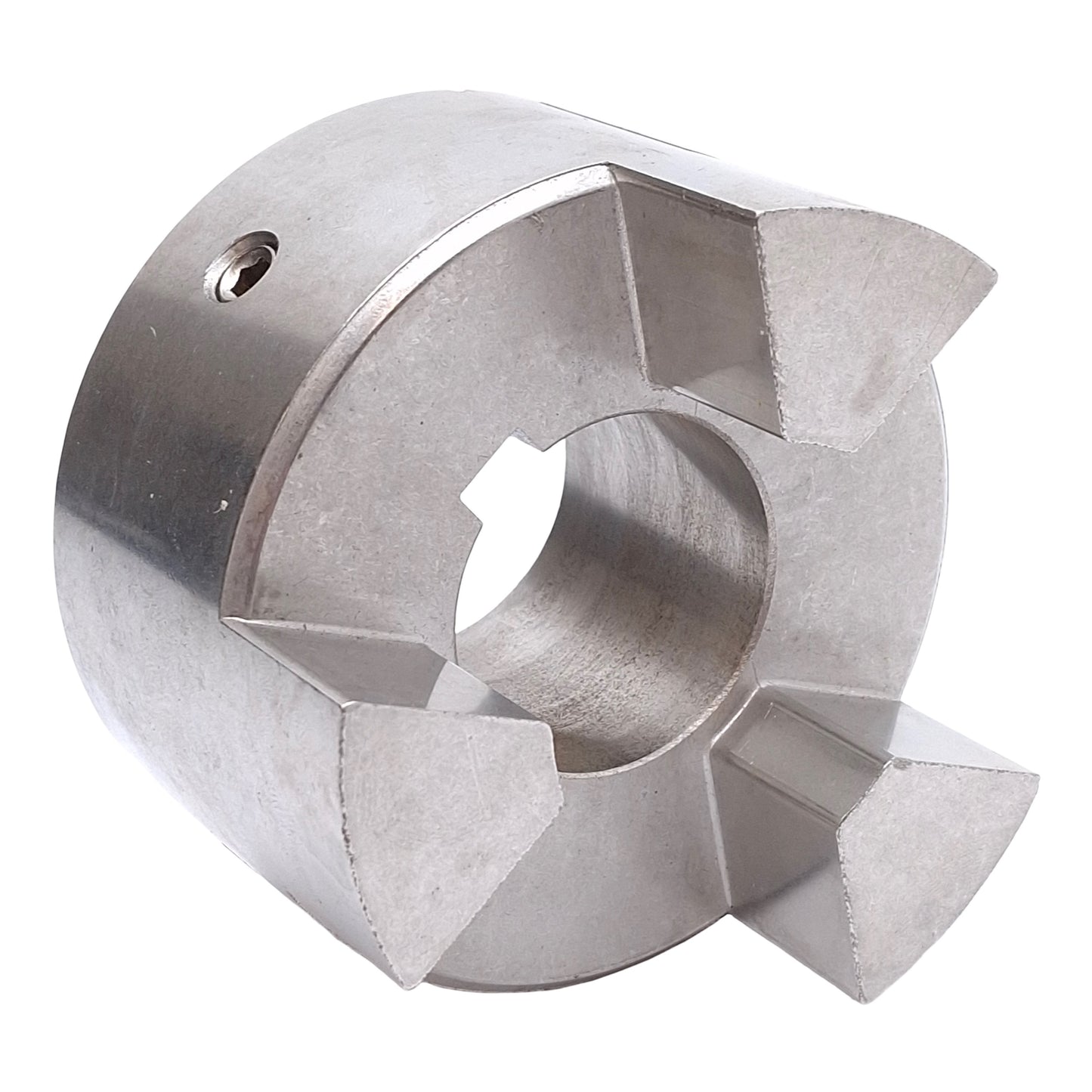 Used Lovejoy SS150 HUB 1-5/8 3/8x3/16KW Jaw Style Coupling Half, ø1-5/8in Bore