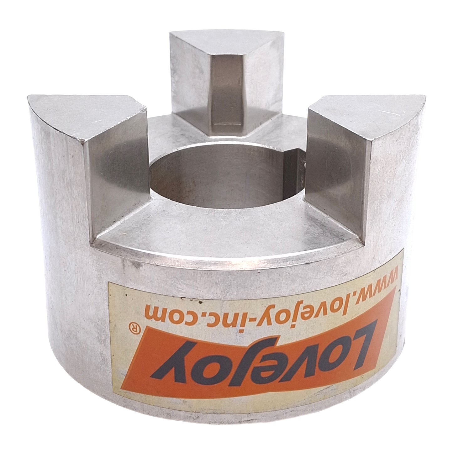 Used Lovejoy SS150 HUB 1-5/8 3/8x3/16KW Jaw Style Coupling Half, ø1-5/8in Bore