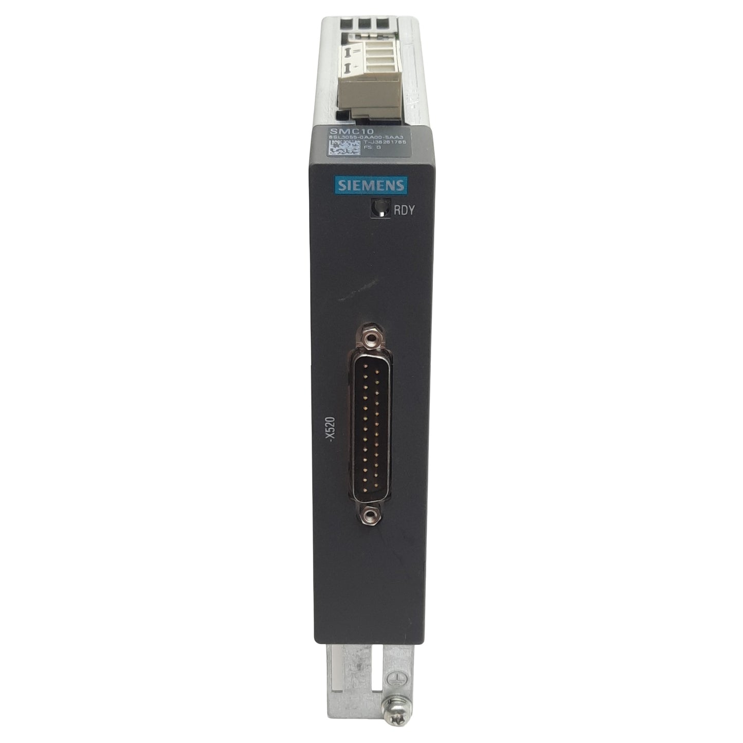 Used Siemens 6SL3055-0AA00-5AA3 Sensor Module, 2-Pole 24VDC 0.6A, DB25M, RJ45