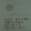 Used Asco 238610-058-D MP-C-080, Red-Hat Solenoid Valve 100psi 1/4in NPT, 120VAC Coil