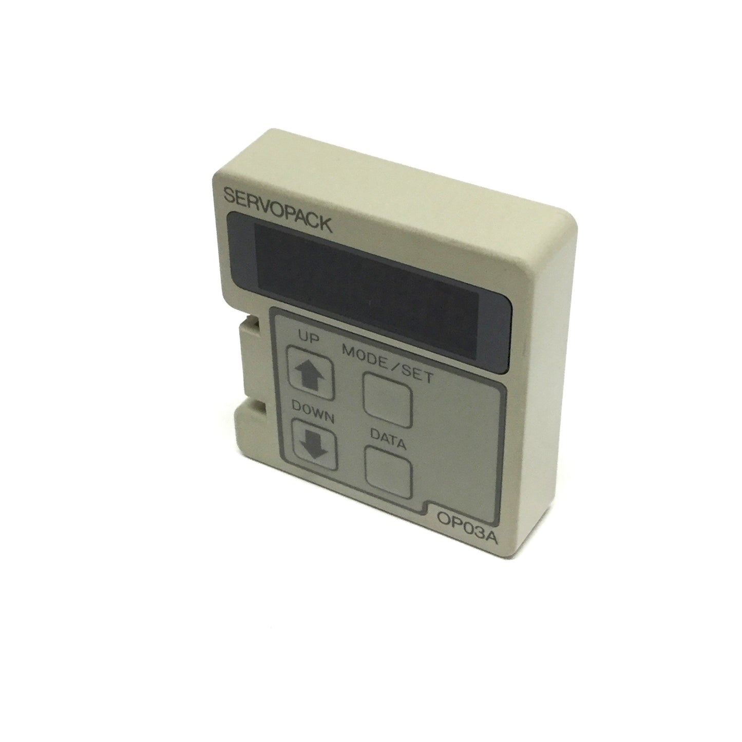 Used Yaskawa JUSP-OP03A SERVOPACK Digital Operator Module, Mounted Type, 9-Pin Dsub