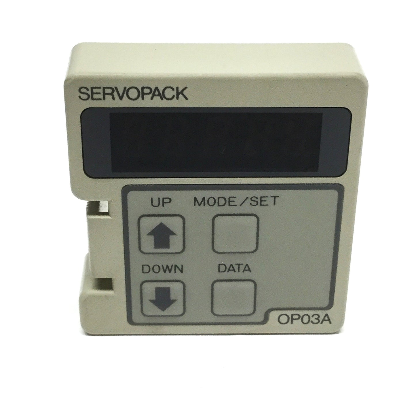 Used Yaskawa JUSP-OP03A SERVOPACK Digital Operator Module, Mounted Type, 9-Pin Dsub