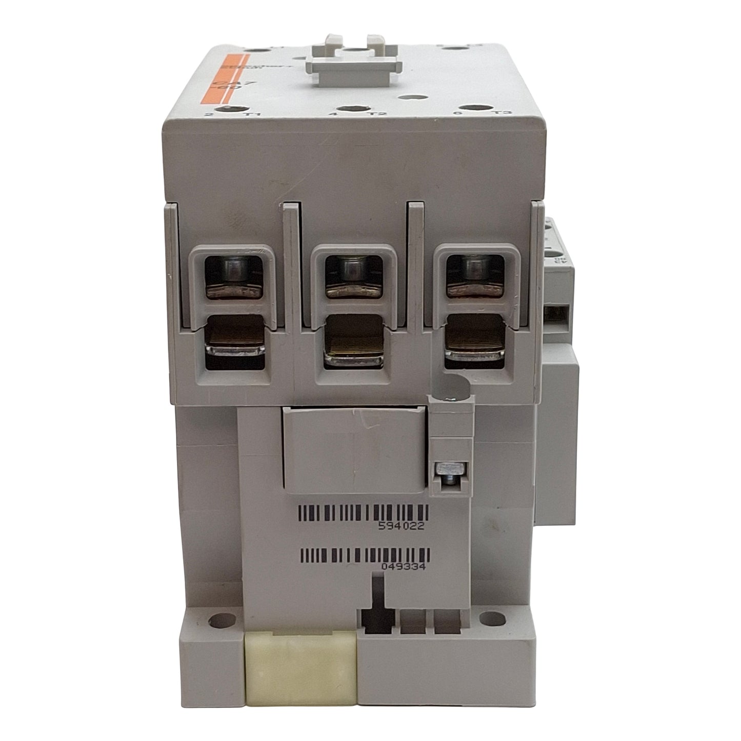 Used Sprecher + Schuh CA7-60-00 Contactor, 3-Pole, 60A, 50HP @ 3Ø 575VAC, 240VAC Coil