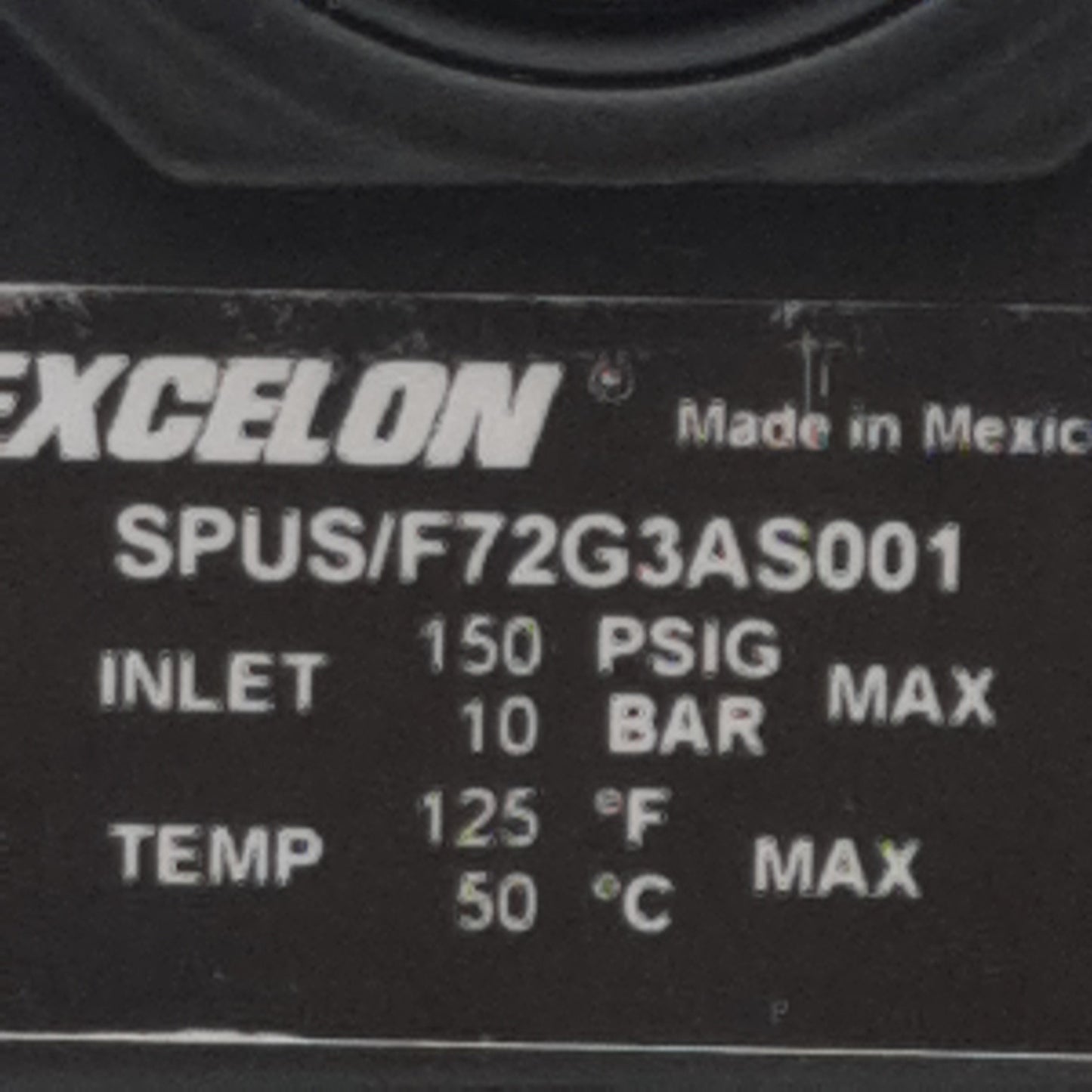 Used Norgren SPUS/F72G3AS001 Excelon Air Filter, 150psi, 3/8in NPT, 5µm, Auto Drain