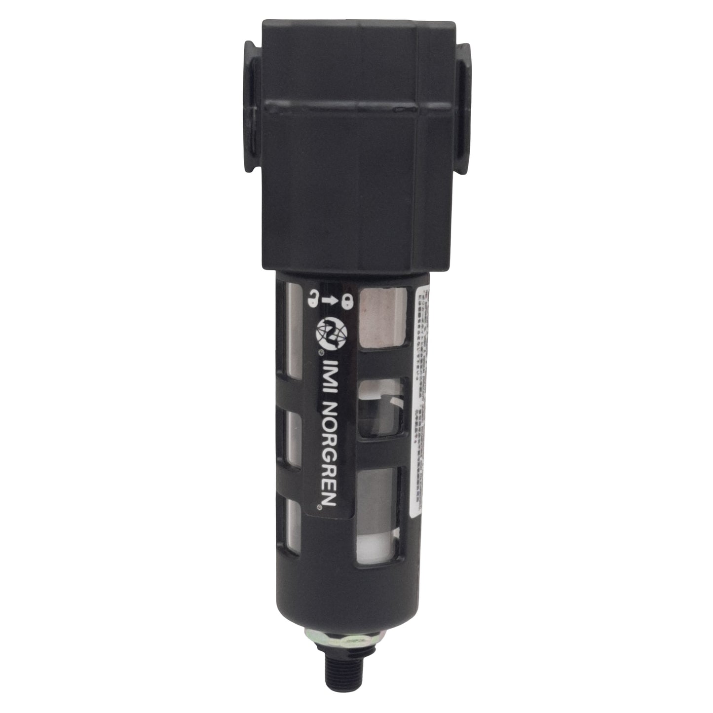 Used Norgren SPUS/F72G3AS001 Excelon Air Filter, 150psi, 3/8in NPT, 5µm, Auto Drain