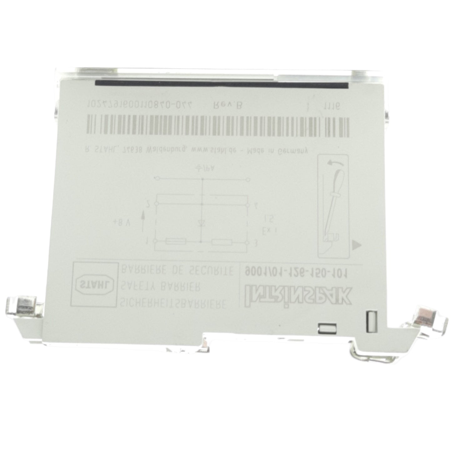 Used Stahl 9001/01-126-150-101 Intrinspak Single-Channel Safety Barrier Interface