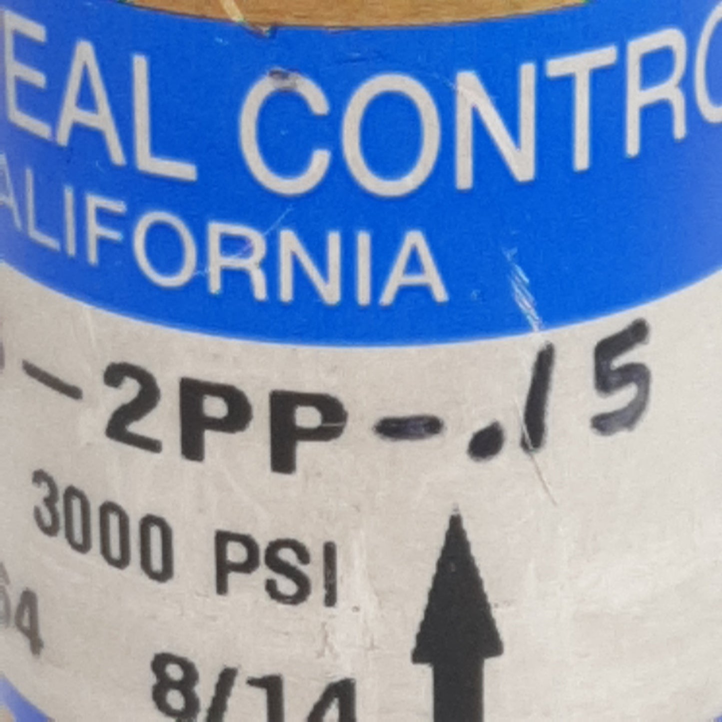 Used Circle Seal Controls 232B-2PP-0.15 Check Valve, 1/4in x 1/4in NPT, 0-3000psig