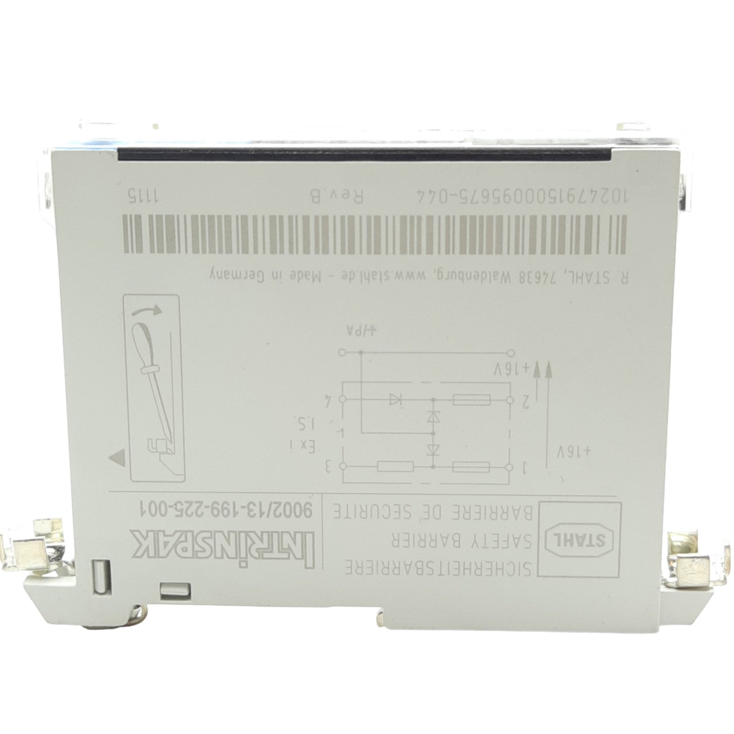 Used Stahl 9001/13-199-225-001 Intrinspak Dual-Channel Safety Barrier Interface