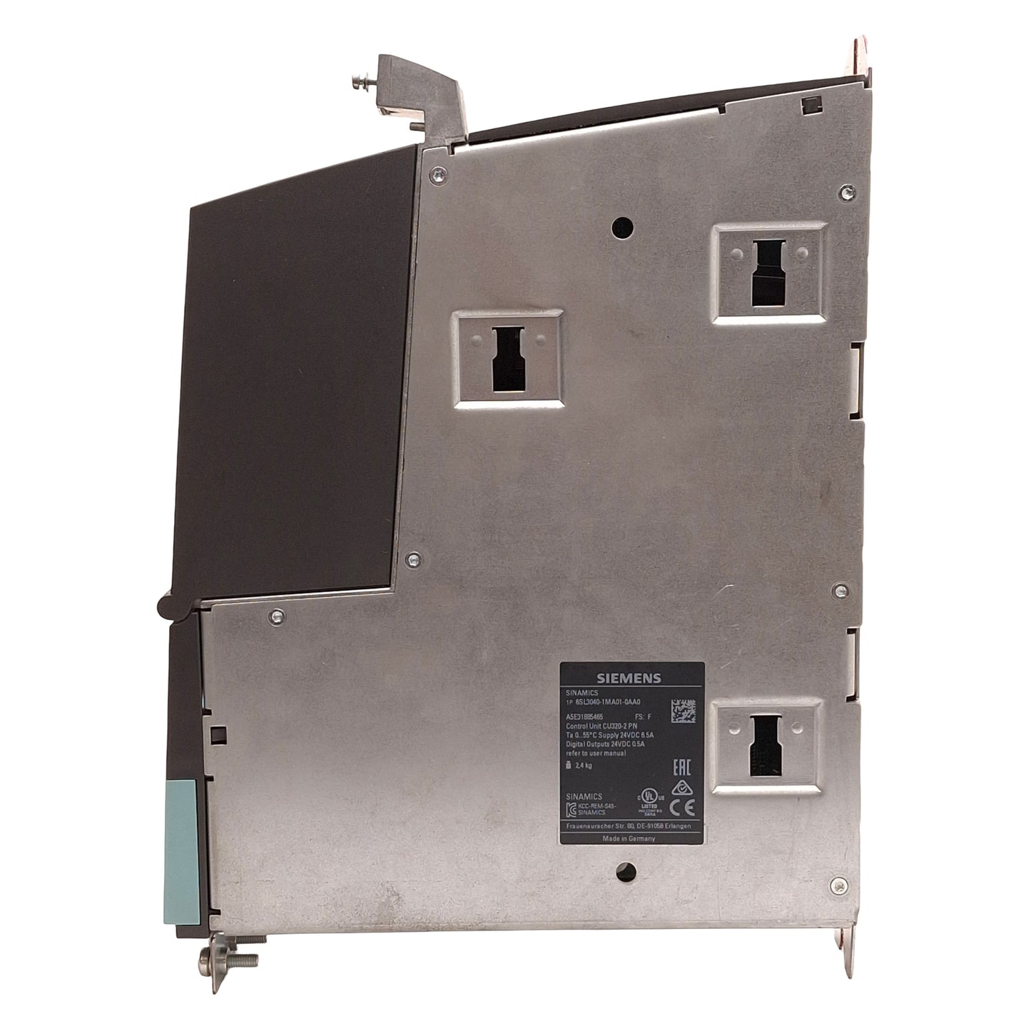Used Siemens 6SL3040-1MA01-0AA0 SINAMICS S120 Control Unit w/o License, 24VDC