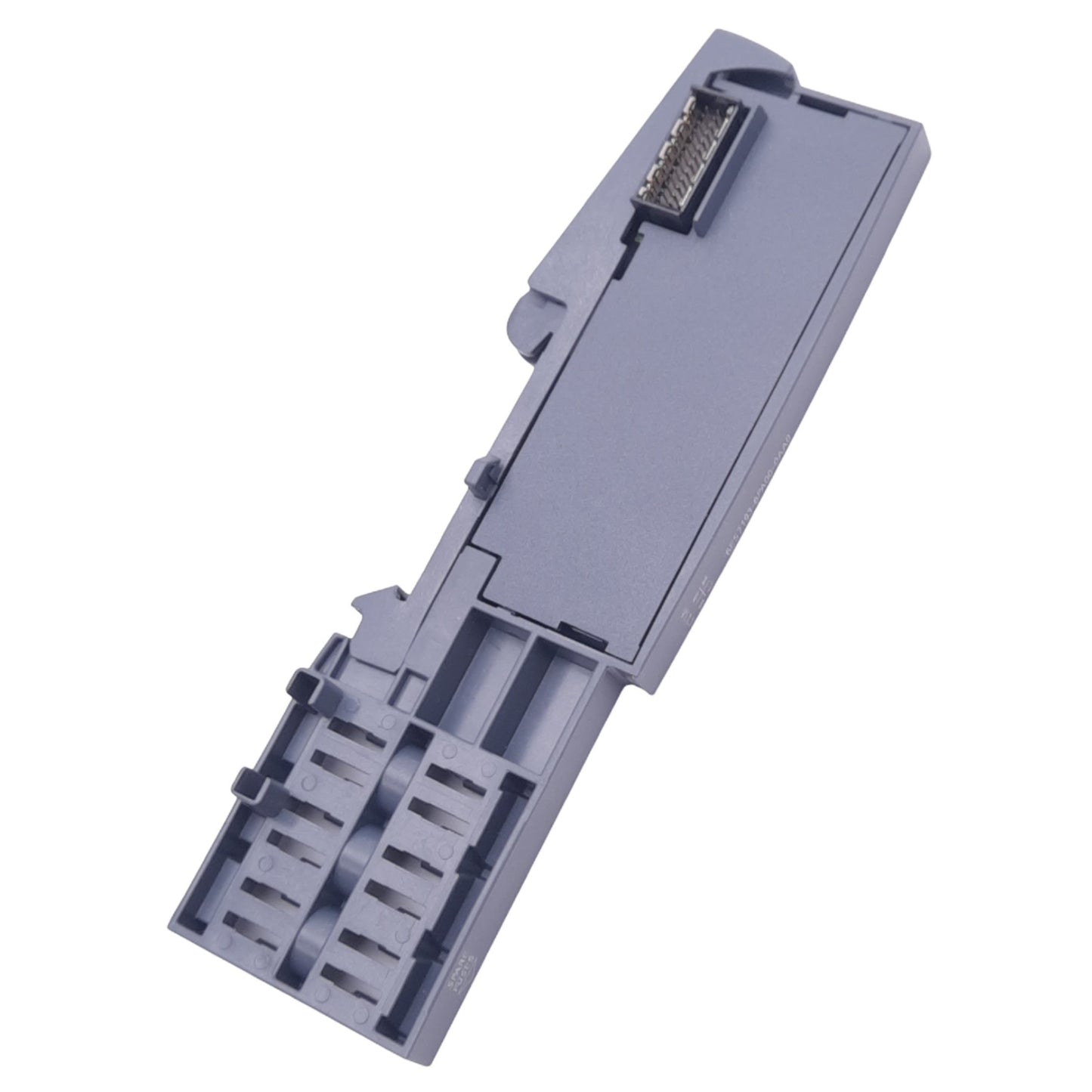 Used Siemens 6ES7193-6PA00-0AA0 Right End Cap Module for SIMATIC S7 PLC, DIN Rail
