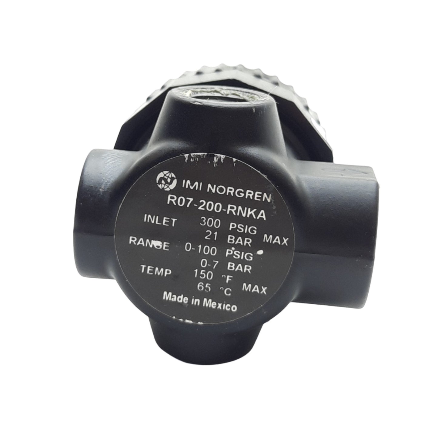 Used IMI Norgren R07-200-RNKA Pneumatic Regulator, 1/4in PTF, 300 PSIG, 15 SCFM