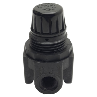 Used Arrow Pneumatics E292 Mini Relief Valve, 4x 1/4in NPT Female, 150psi, 0.1-23scfm