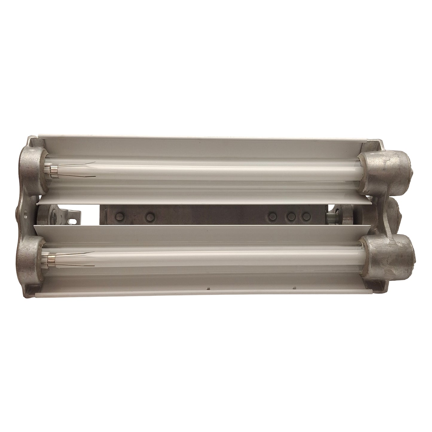 Used Larson EPL-24-2L-T8-SFC Explosion Proof Fluorescent Light Fixture, 120-277VAC